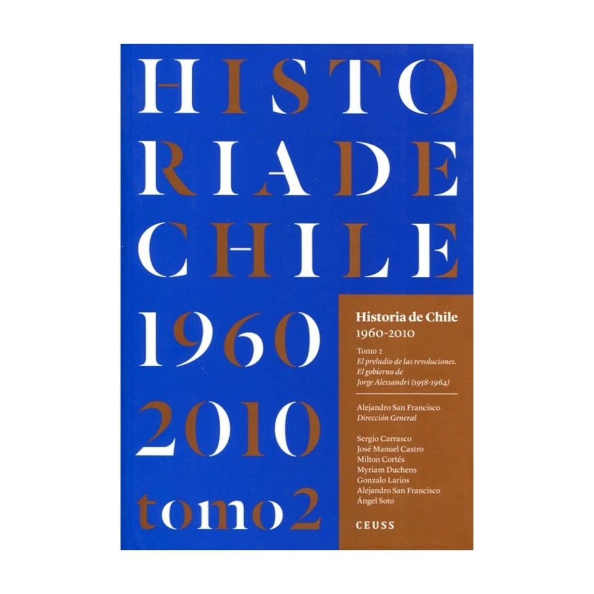 TOP10BOOKS - LIBRO Historia De Chile canales oficiales Tomo 2 (tapa Blanda)