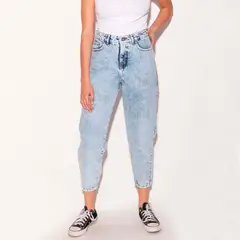MOMCHIC - Jeans Calce Globo Lourdes