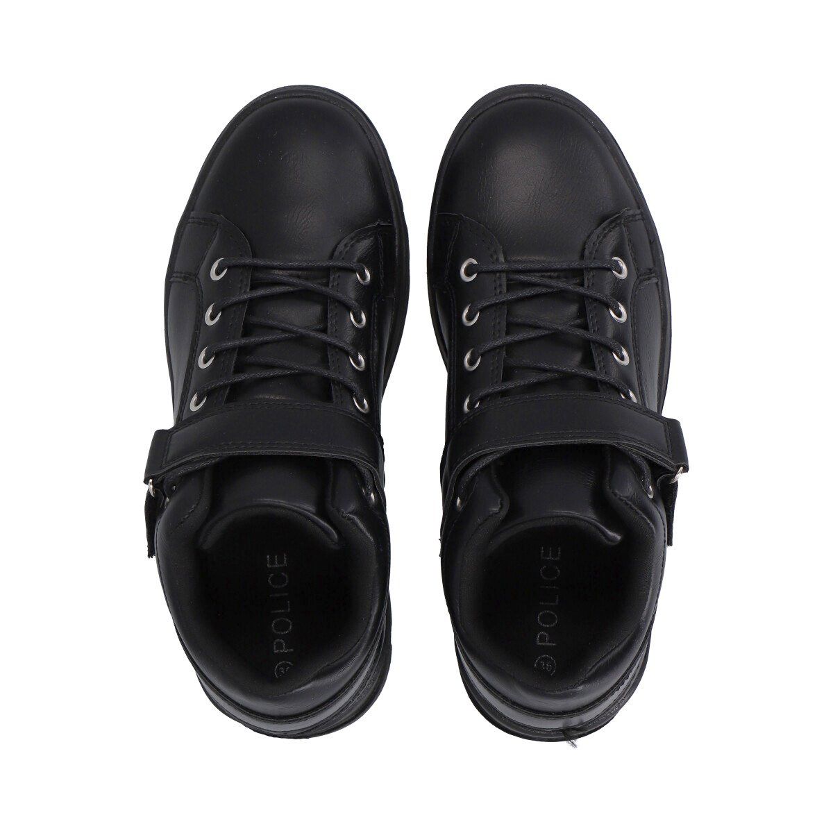POLICE - Zapatilla Urbana Mujer Negro Solid Police