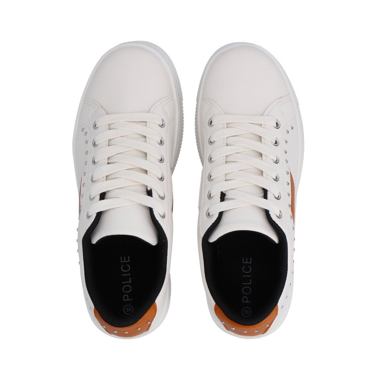 POLICE - Zapatilla Urbana Mujer Blanco Maca Police