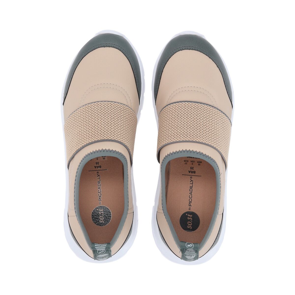 PICCADILLY - Zapatilla Liz 5153  Verde Piccadilly