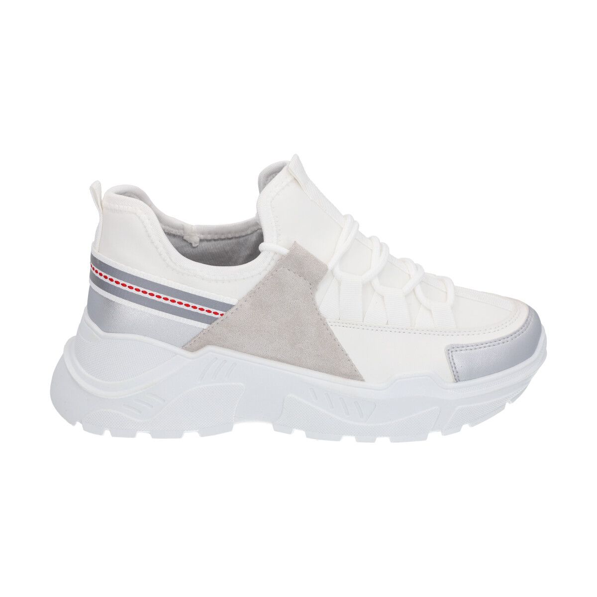 POLICE - Zapatilla Urbana Mujer Blanco Sun 65 Police