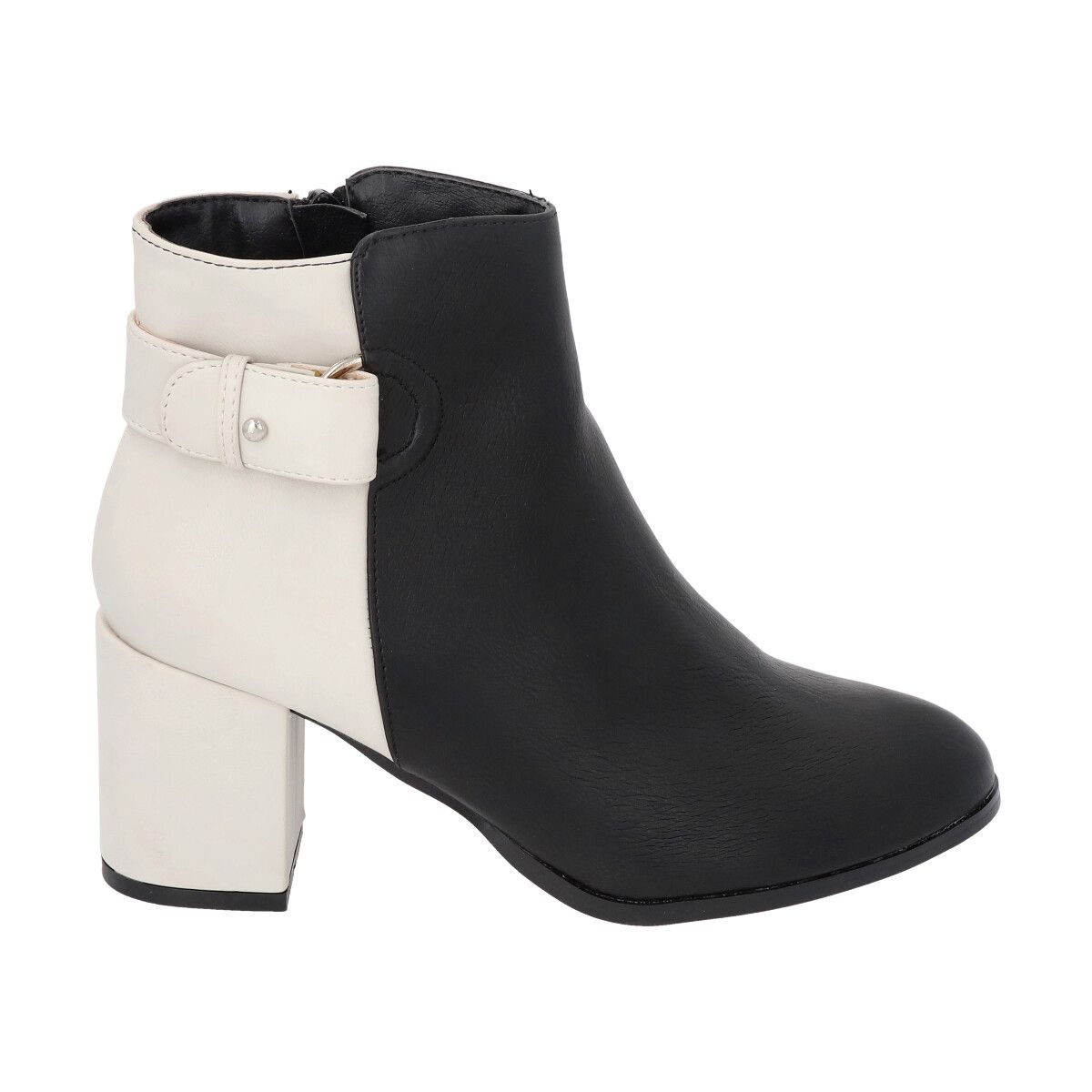 POLICE - Botin Mujer Negro Rodas 11 Police