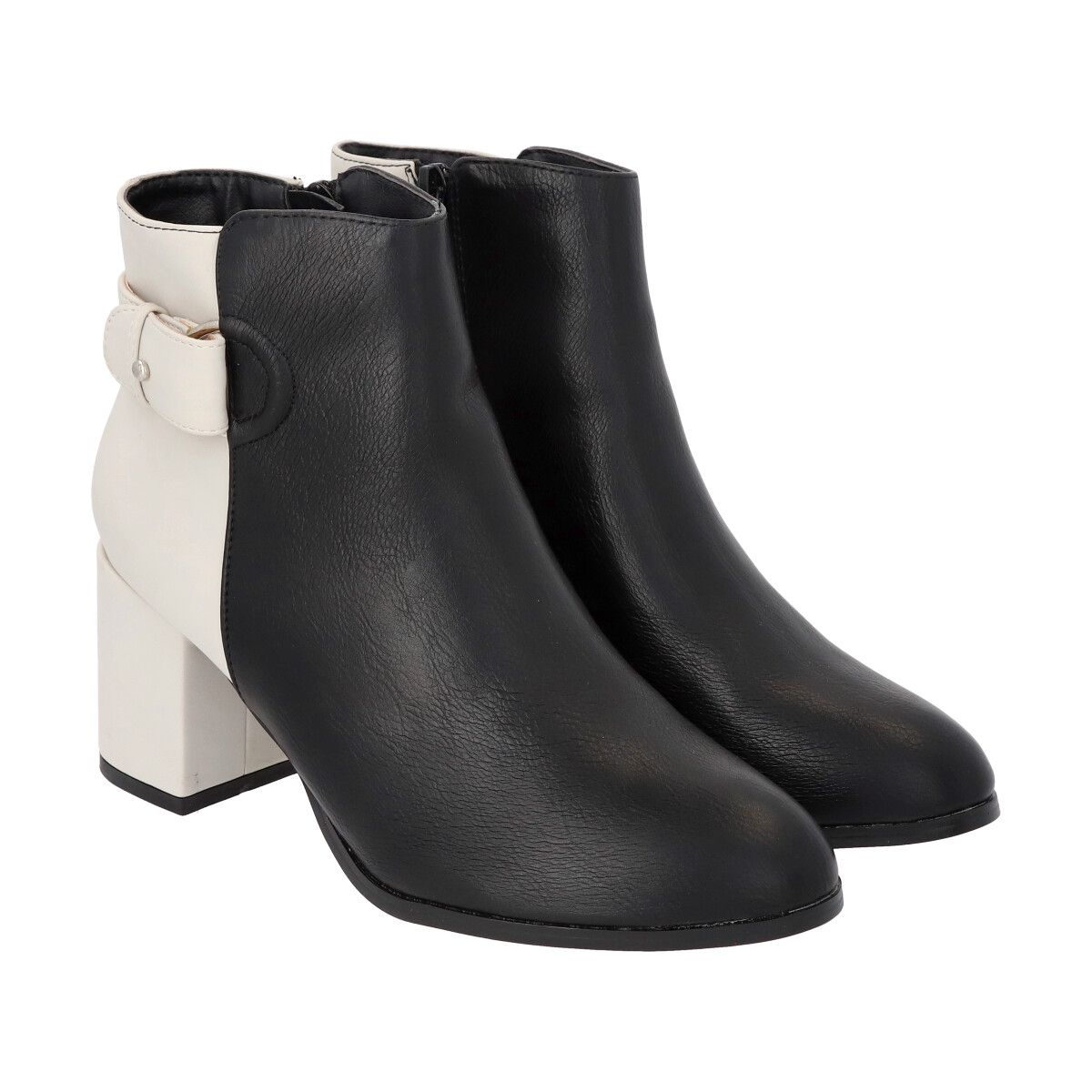 POLICE - Botin Mujer Negro Rodas 11 Police