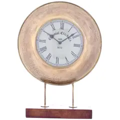 MALLORCA - Reloj Decorativo Amalfi Gold de Mesa