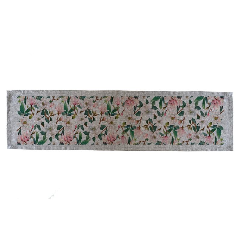 TUYO PRINT - Camino de mesa Gris Claro Magnolia