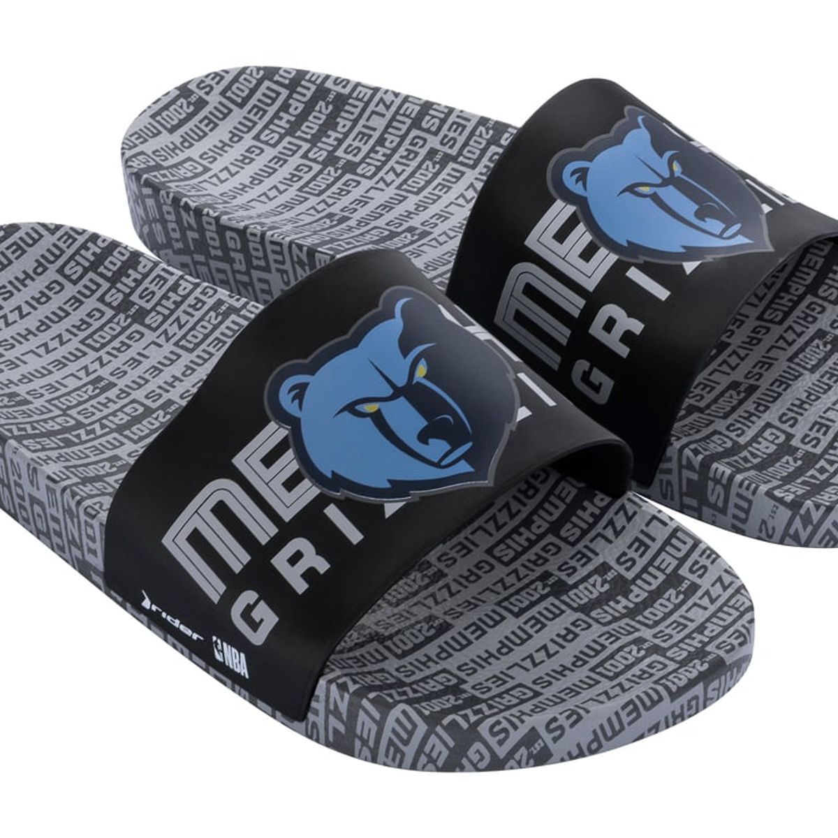 RIDER - Sandalia Hombre Negro Memphis NBA 504 Rider
