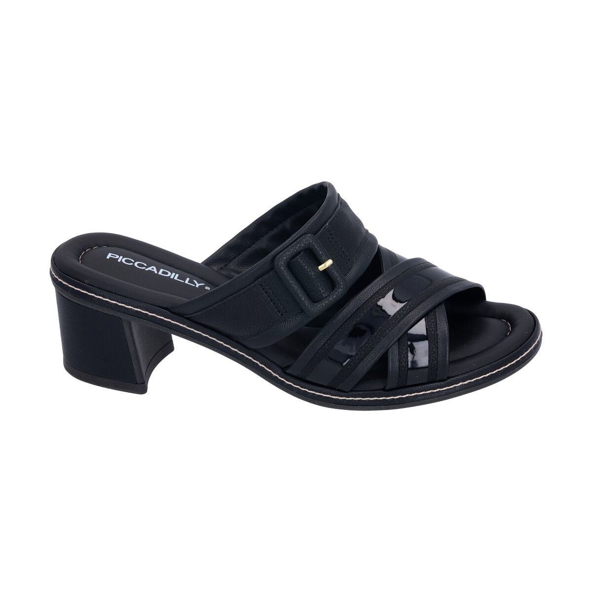 PICCADILLY - Sandalia Mujer Negro Jose Piccadilly