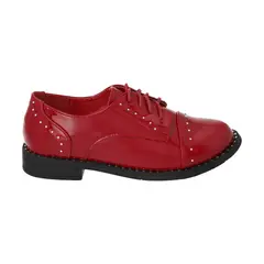 POLICE - Zapatos Mujer Rojo Tilo