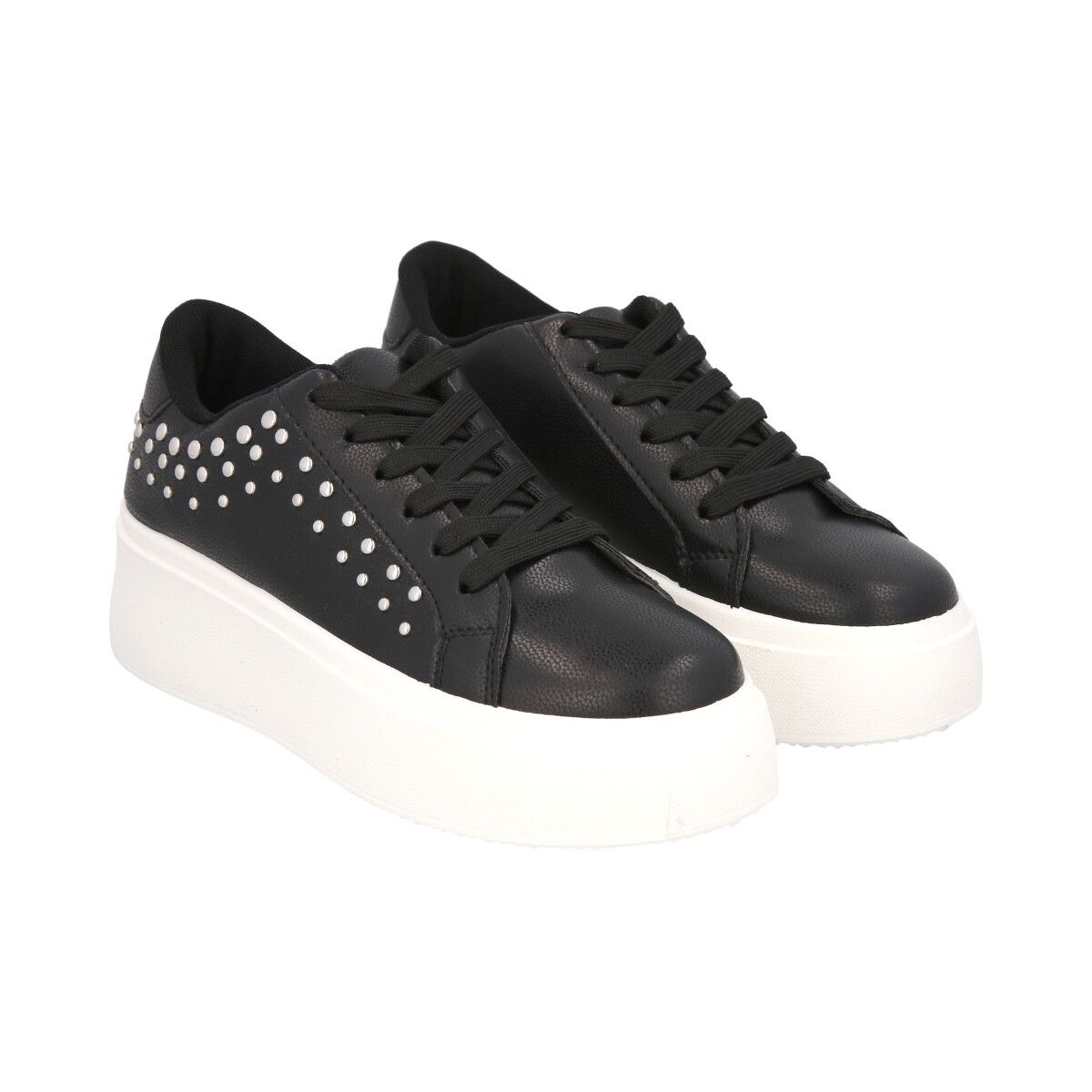 POLICE - Zapatilla Urbana Mujer Negro Dream Police