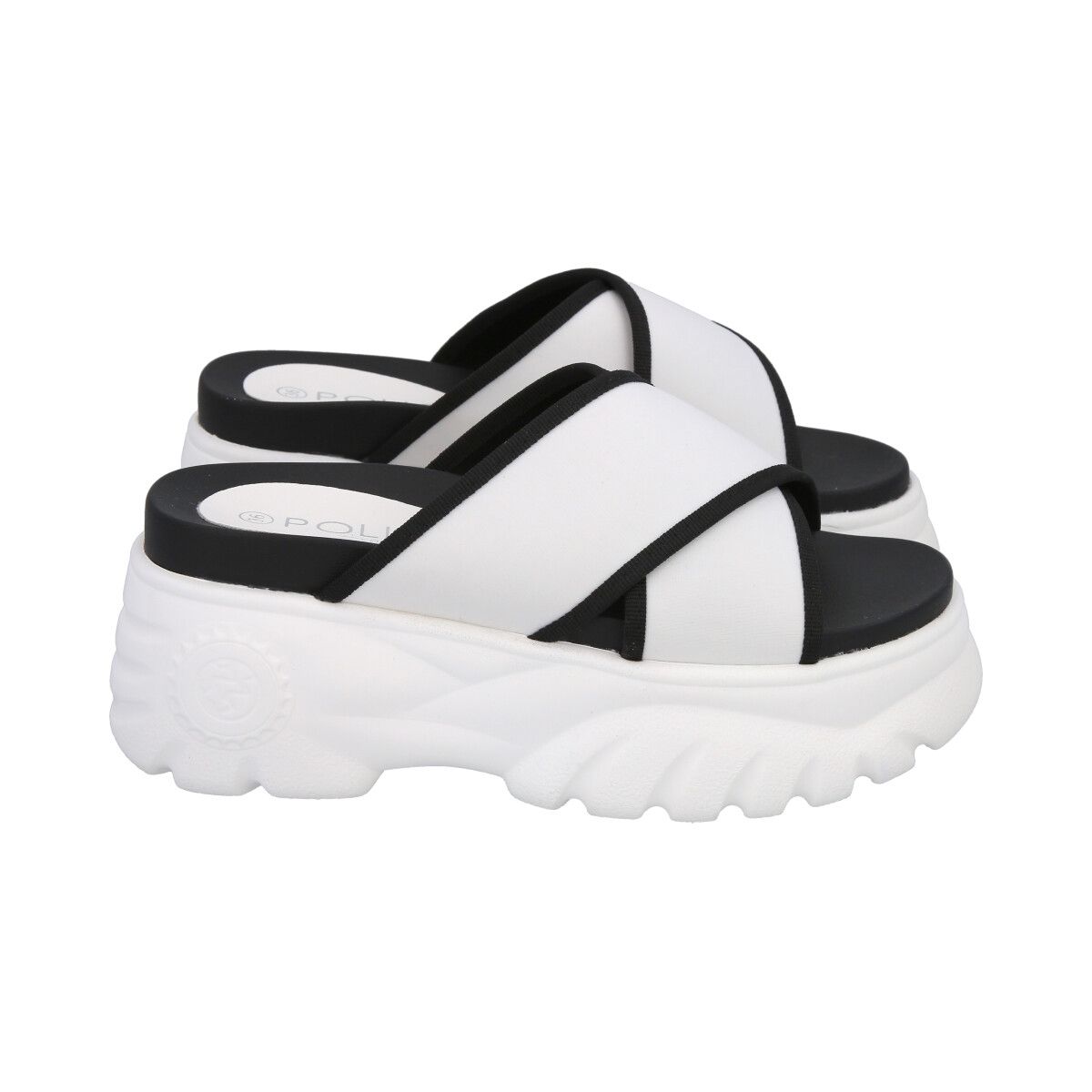 POLICE - Sandalia Mixen Blanco  Police