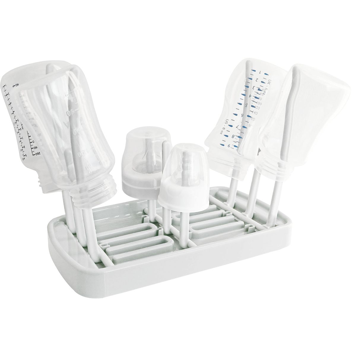 DULCCITTO - Escurridor De Mamaderas Y Tetinas Bebe Plegable Rack