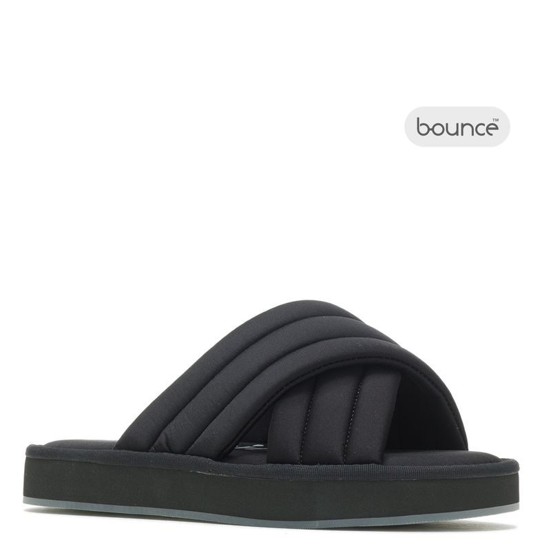 HUSH PUPPIES - Sandalia Mujer Sunshine Slide Negro HUSH PUPPIES