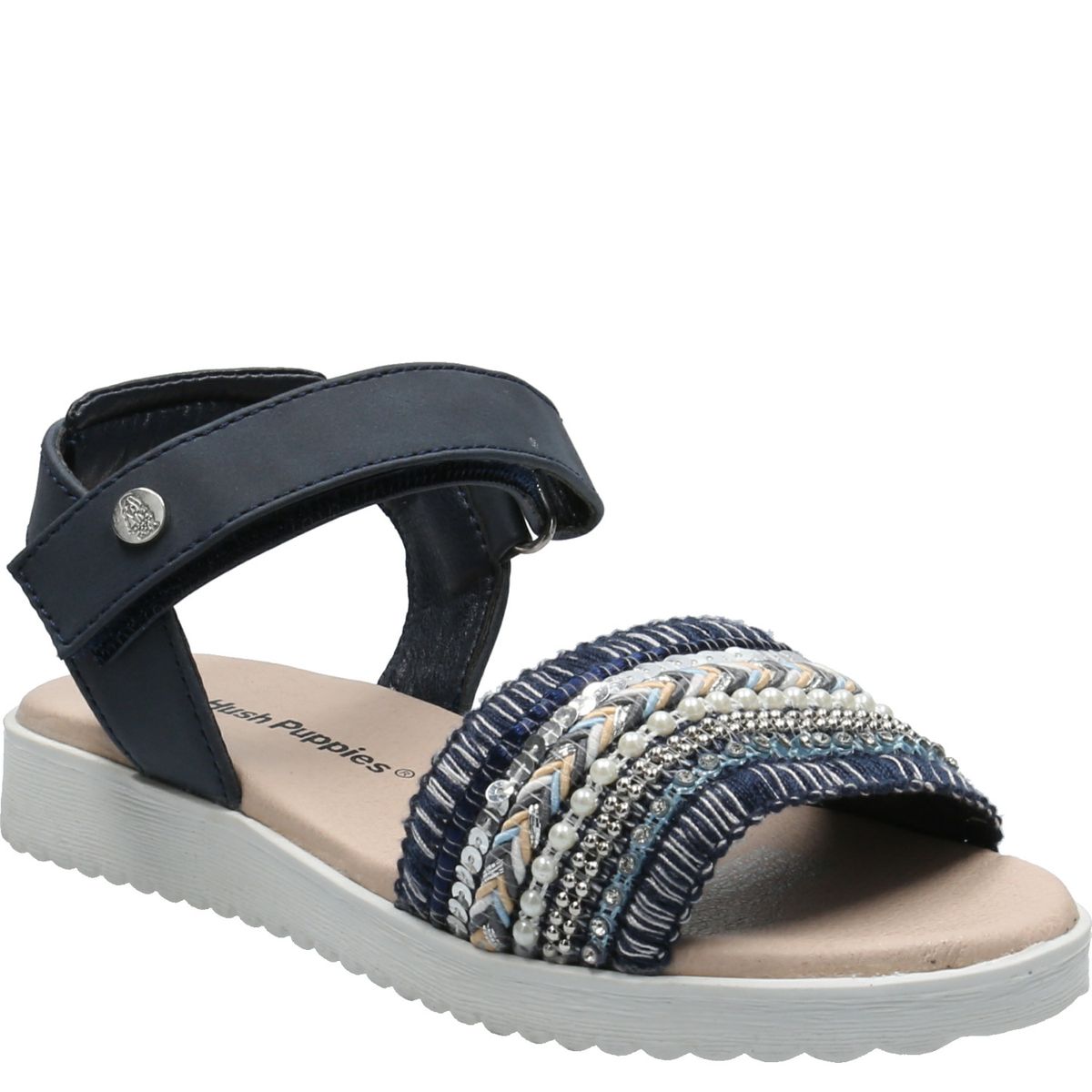 HUSH PUPPIES - Sandalia Niña Ohana Azul HUSH PUPPIES