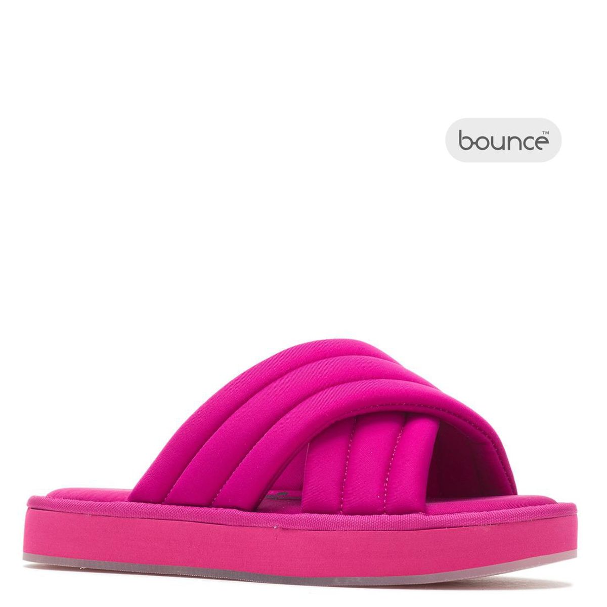 HUSH PUPPIES - Sandalia Mujer Sunshine Slide Rosado HUSH PUPPIES