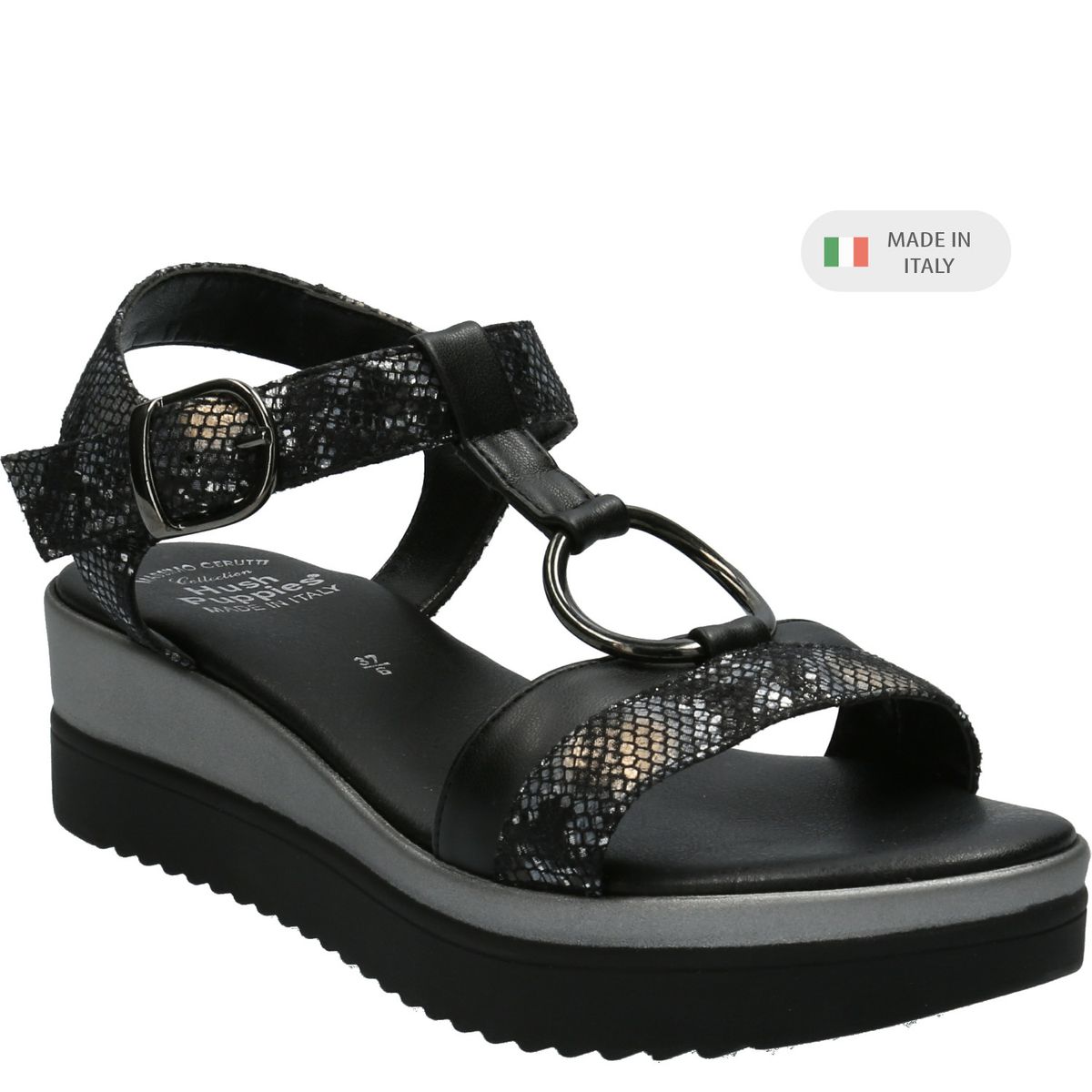 HUSH PUPPIES - Sandalia Mujer Ilara Negro HUSH PUPPIES