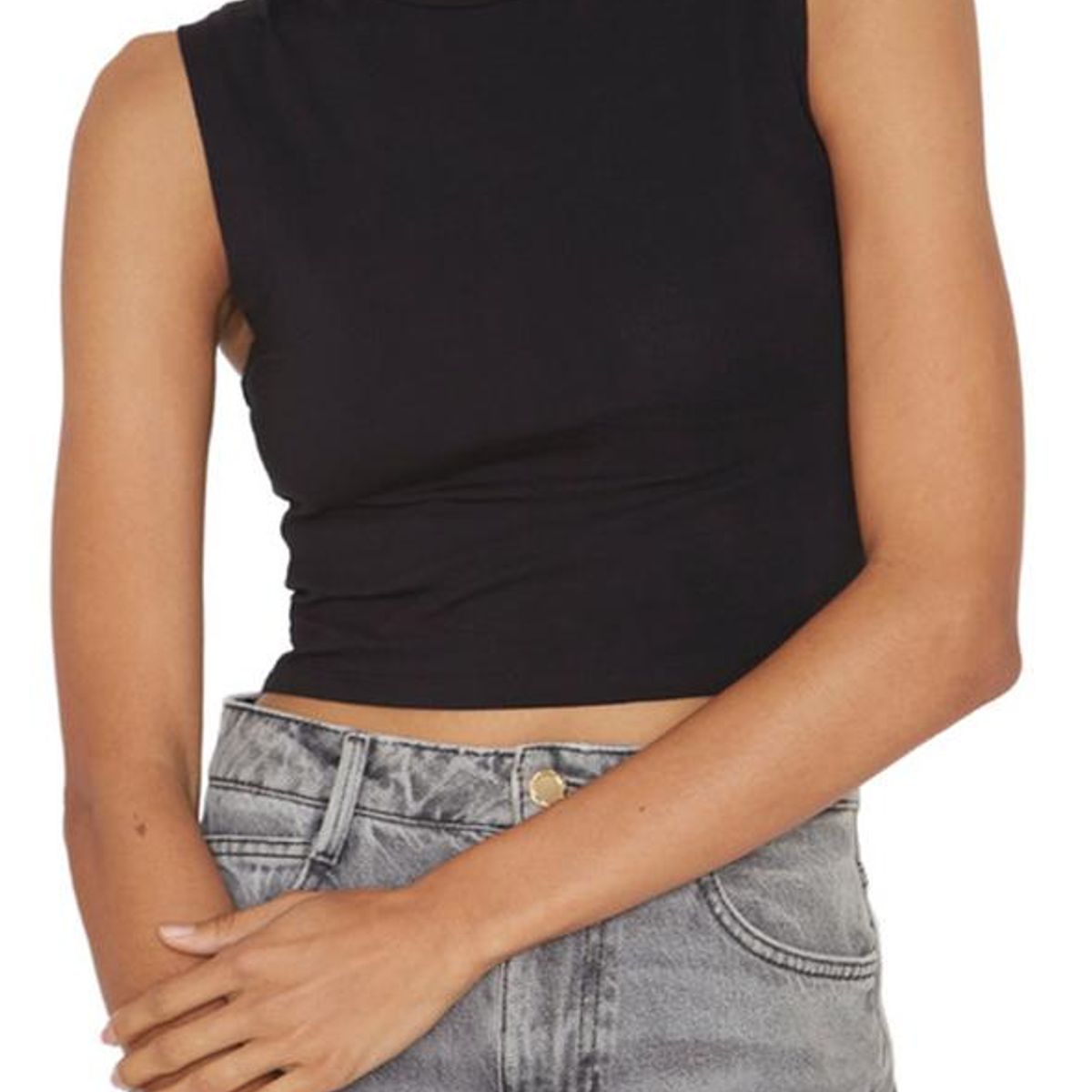 JACINTA TIENDA - Polera Ale negra Jacinta Tienda