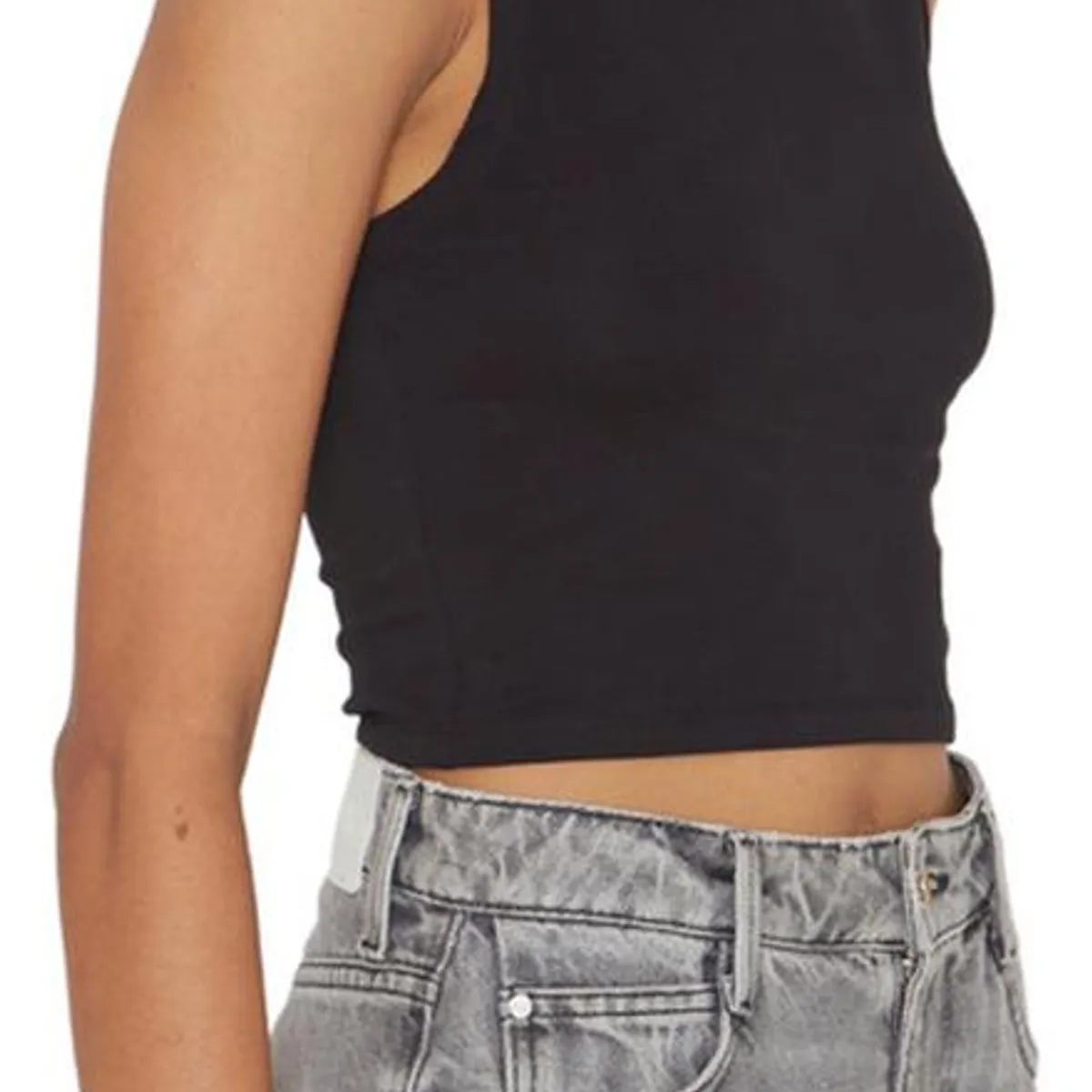 JACINTA TIENDA - Polera Ale negra Jacinta Tienda