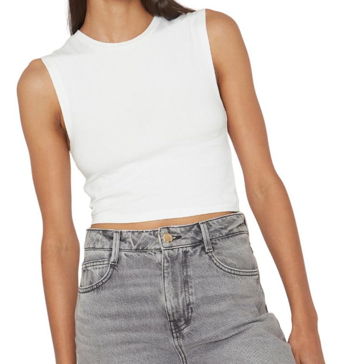 JACINTA TIENDA - Polera Ale blanca Jacinta Tienda