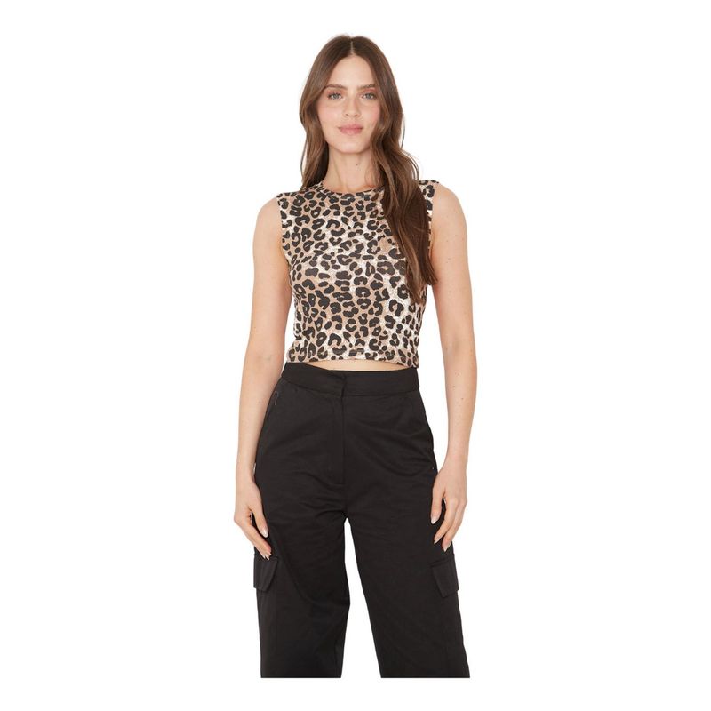 JACINTA TIENDA - Polera Ale print Jacinta Tienda