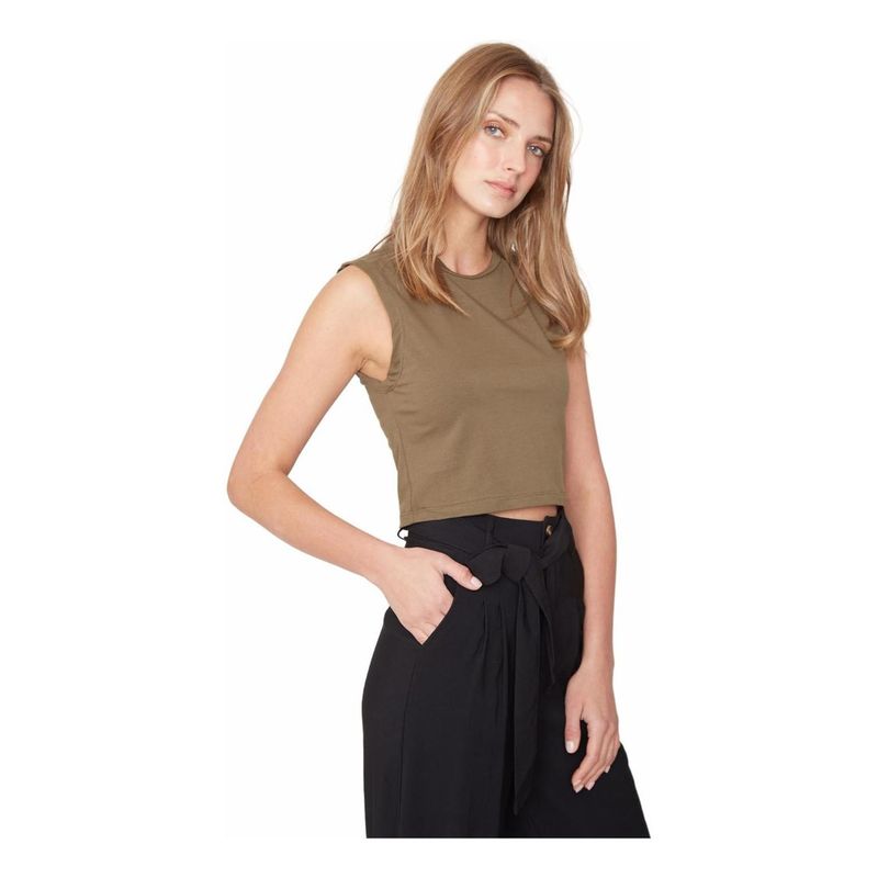 JACINTA TIENDA - Polera Ale verde Jacinta Tienda