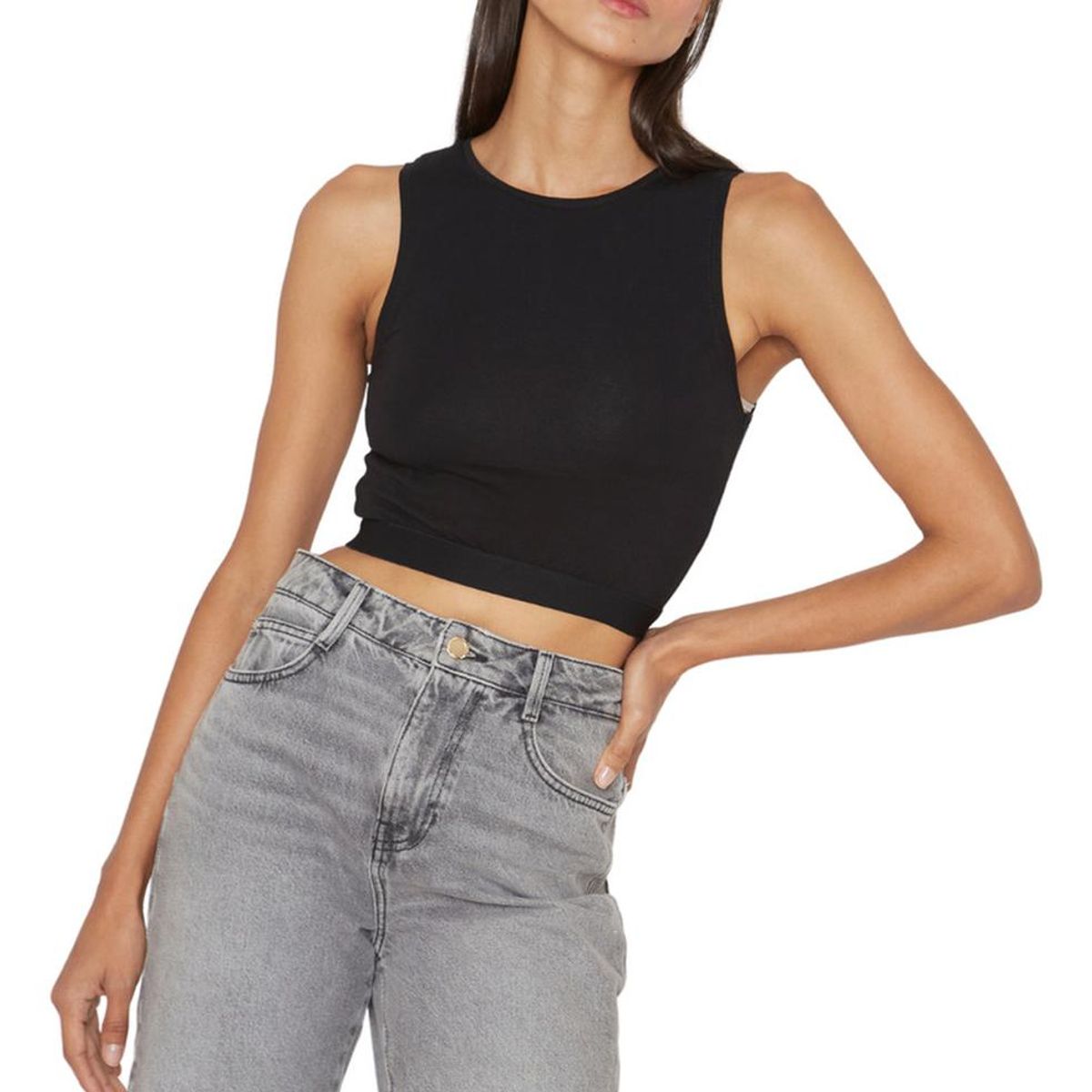 JACINTA TIENDA - Polera Fer negra Jacinta Tienda