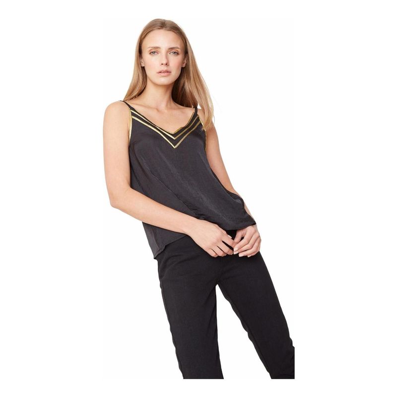 JACINTA TIENDA - Polera Mia negra Jacinta Tienda
