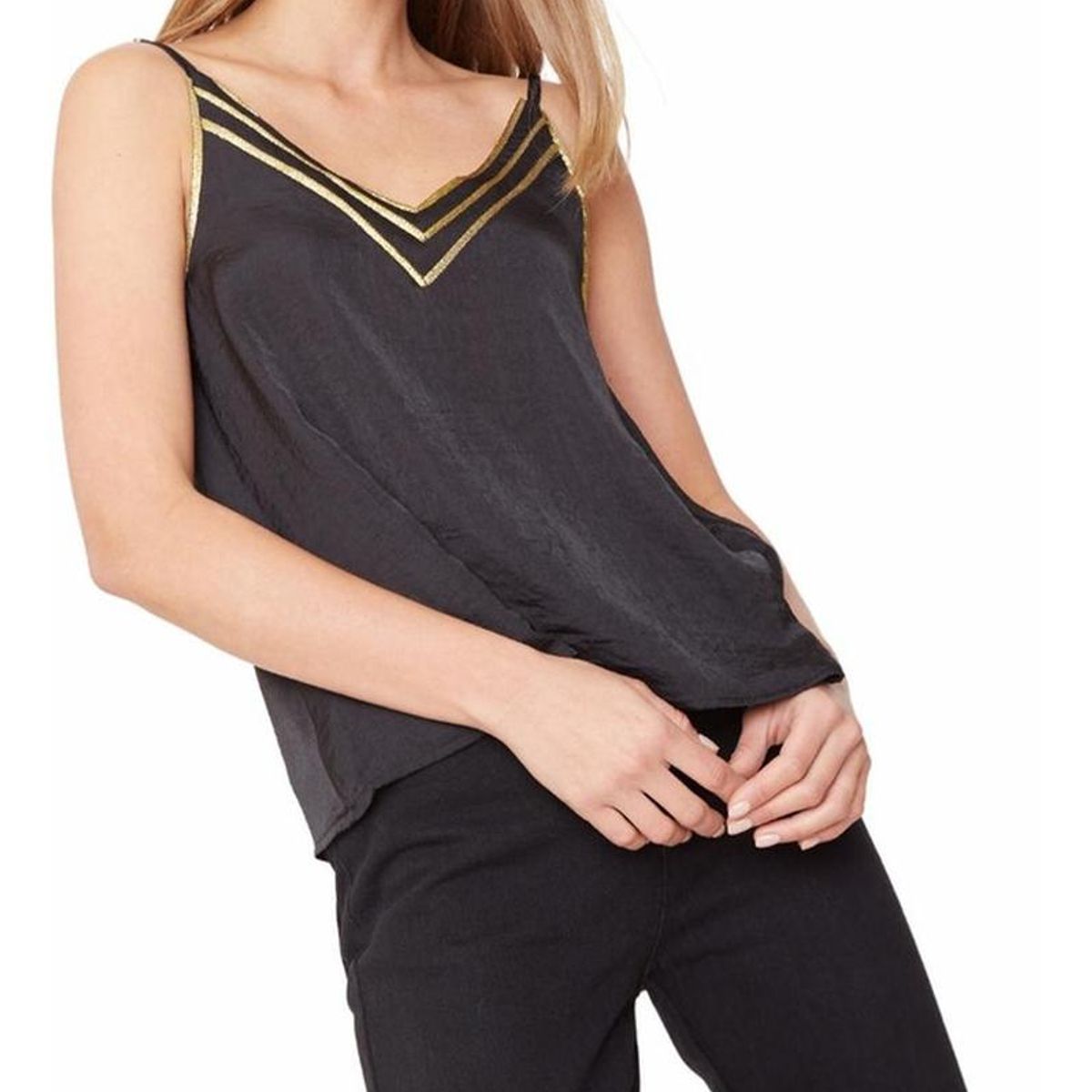 JACINTA TIENDA - Polera Mia negra Jacinta Tienda