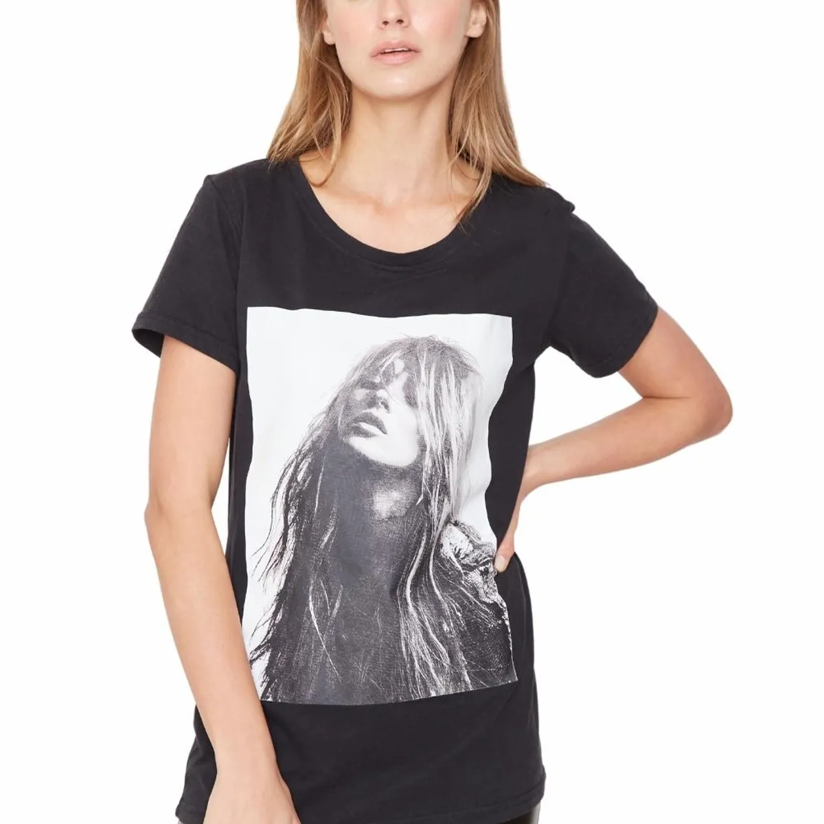 JACINTA TIENDA - Polera Kate II negra Jacinta Tienda