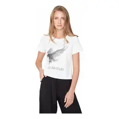 JACINTA TIENDA - Polera Eagle blanca