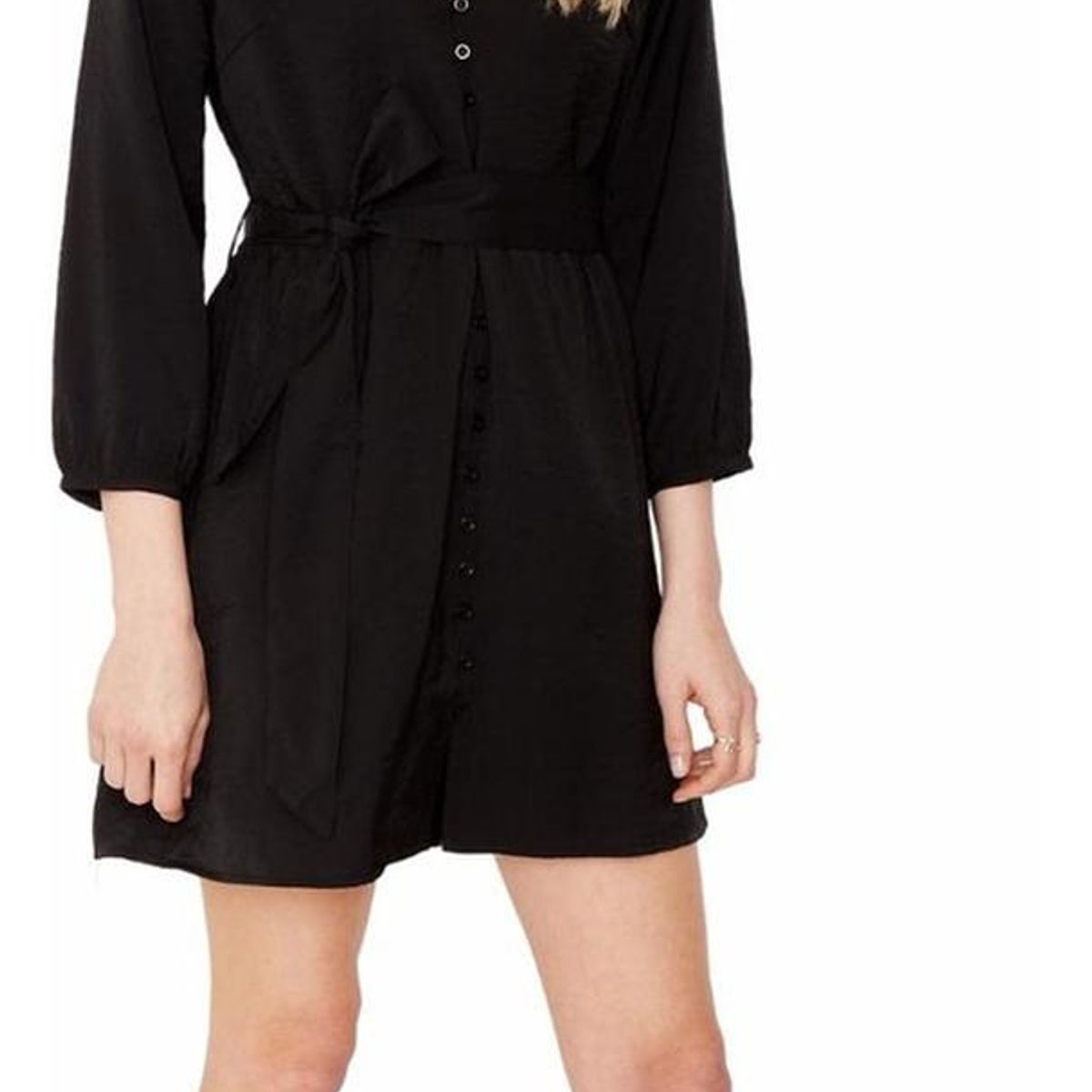 JACINTA TIENDA - Vestido Amalia negro bamboo Jacinta Tienda