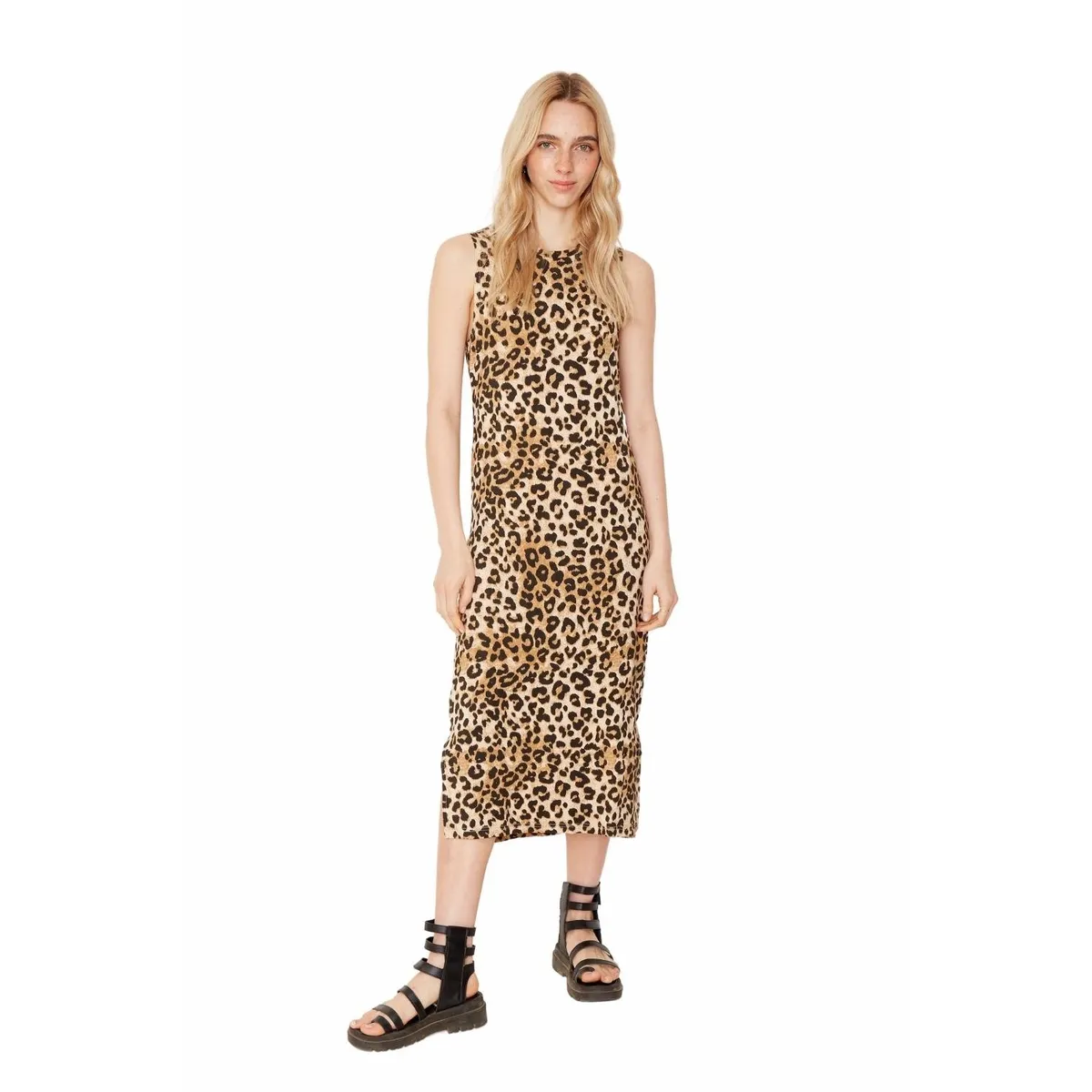 JACINTA TIENDA - Vestido Chiara Tiger Print Jacinta Tienda