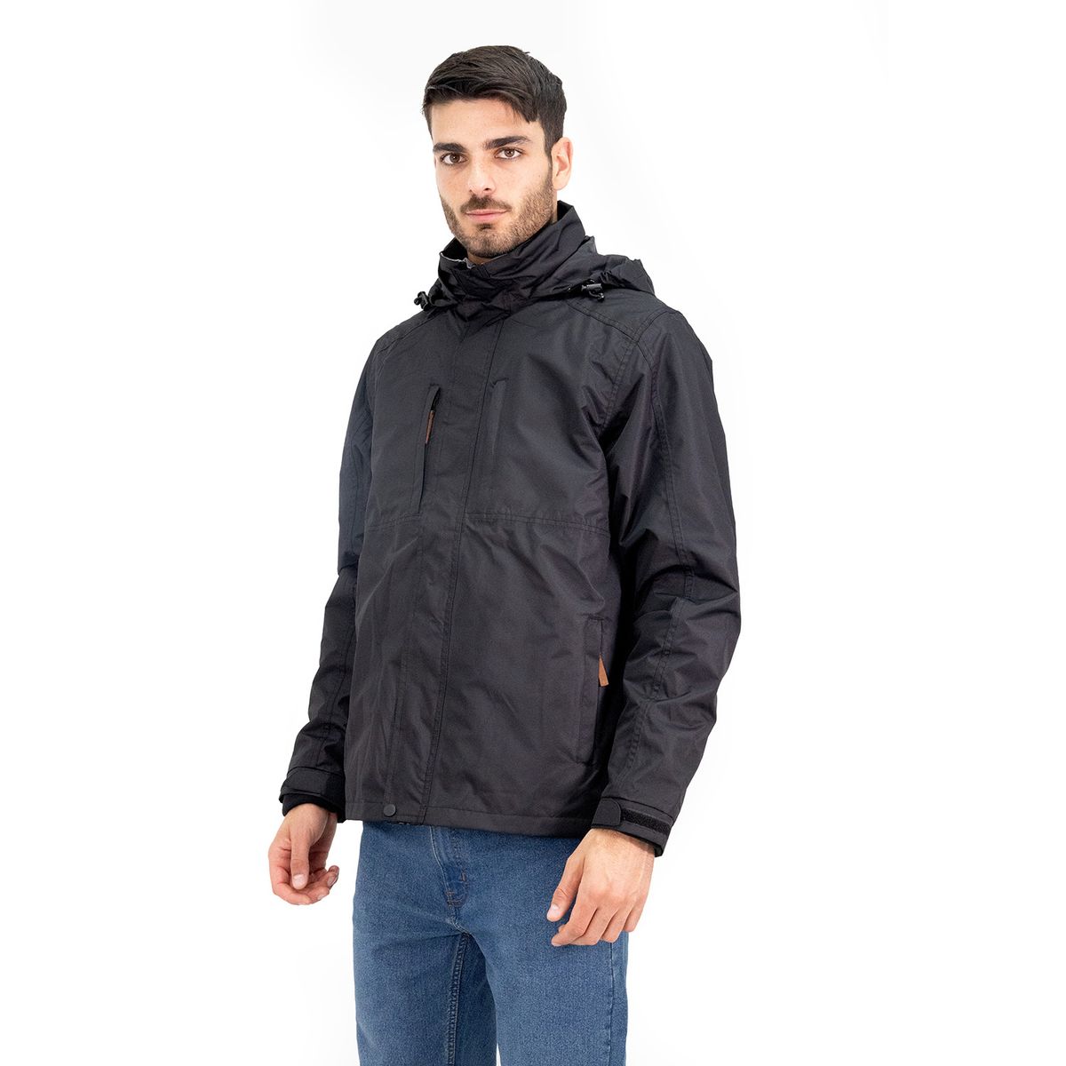 QUEBEC - Parka Desmontable Quebec Ottawa 3 en 1 Negro