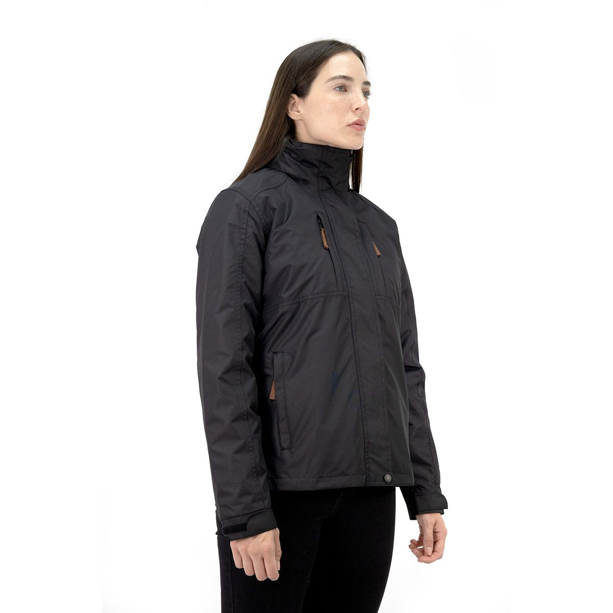 QUEBEC - Parka Desmontable Quebec Ottawa 3 en 1 Negro Mujer