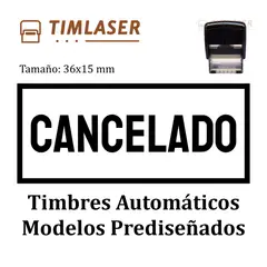 STAMPS - Timbres Automáticos Modelos Prediseñados CANCELADO