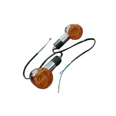 GENERICO - Intermitentes Chopper Mica Amarilla