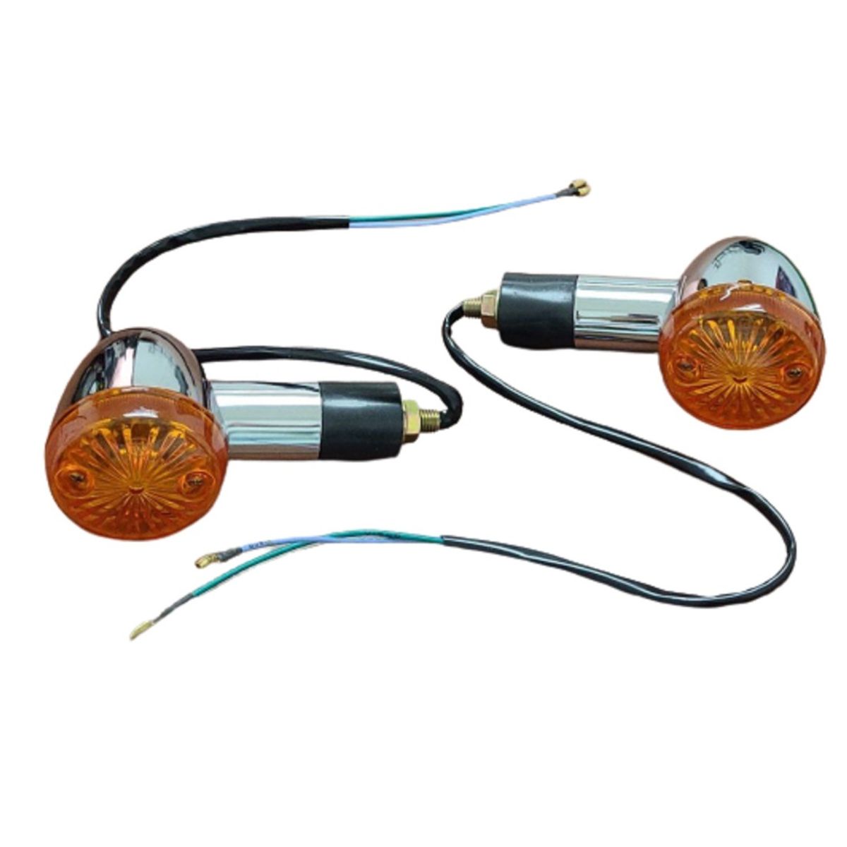 GENERICO - Intermitentes Chopper Mica Amarilla