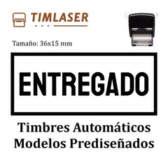 STAMPS - Timbres Automáticos Modelos Prediseñados ENTREGADO