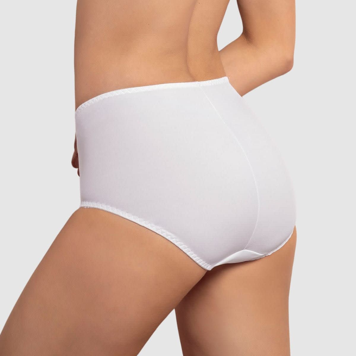 LEONISA - Panties 72221 Panty Control Suave Blanco