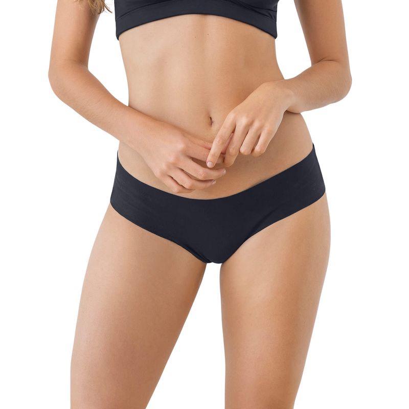 LEONISA - Panties 012908 Hipsters y Cacheteros Negro