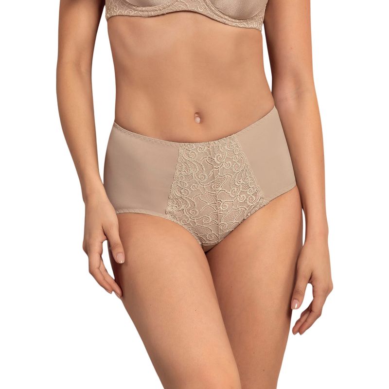 LEONISA - Panties 72221 Panty Control Suave Beige.-