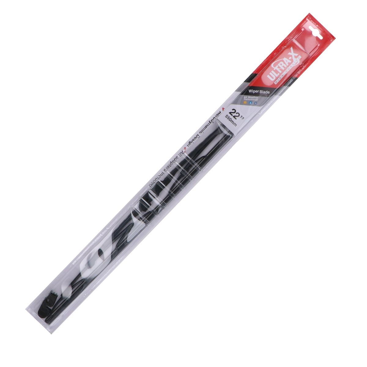 GENERICO - Par Plumillas (2) Universal 22 PuLG. Grafitada 2 Adap Ultrax