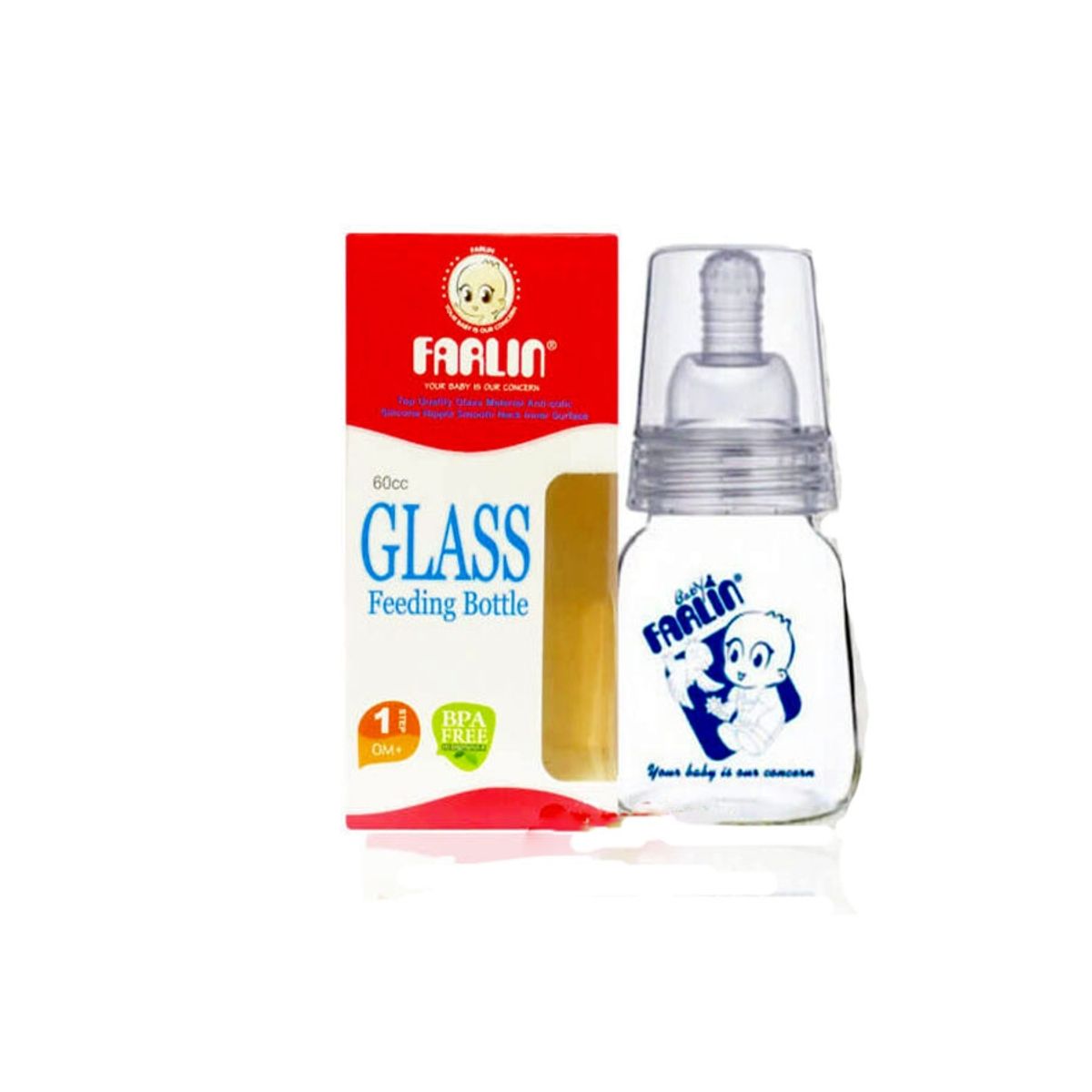 FARLIN - Mamadera Patito Vidrio Farlin 60ml