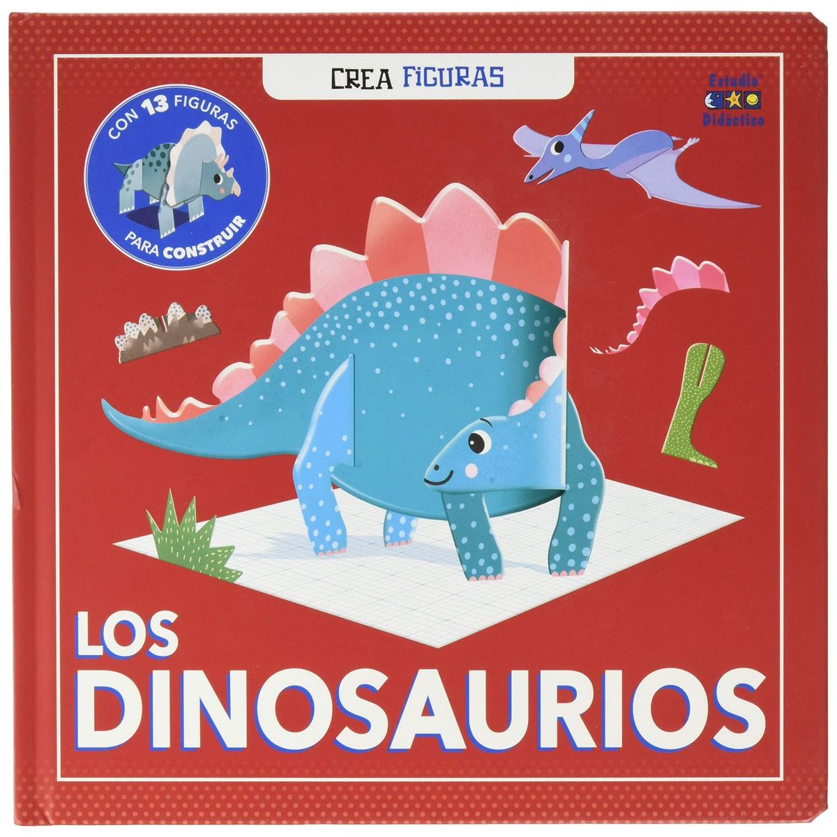 EDIMAT LIBROS - Dinosaurios (Crea Figuras)