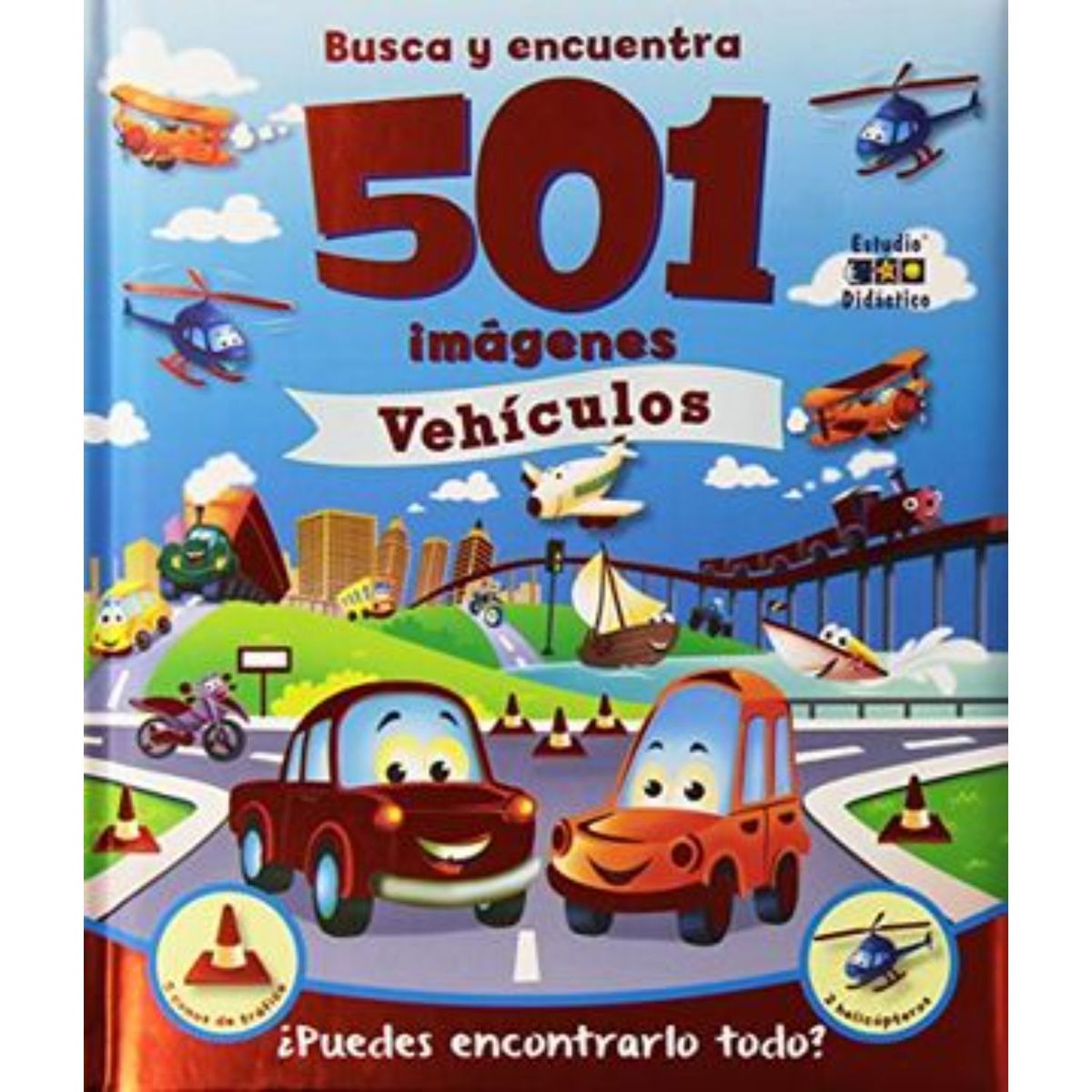 EDIMAT LIBROS - 501 Imagenes Vehiculos -Busca Y Encuentra