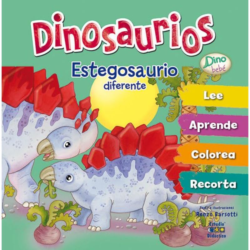 EDIMAT LIBROS - Estegosaurio Diferente -Dino Bebe