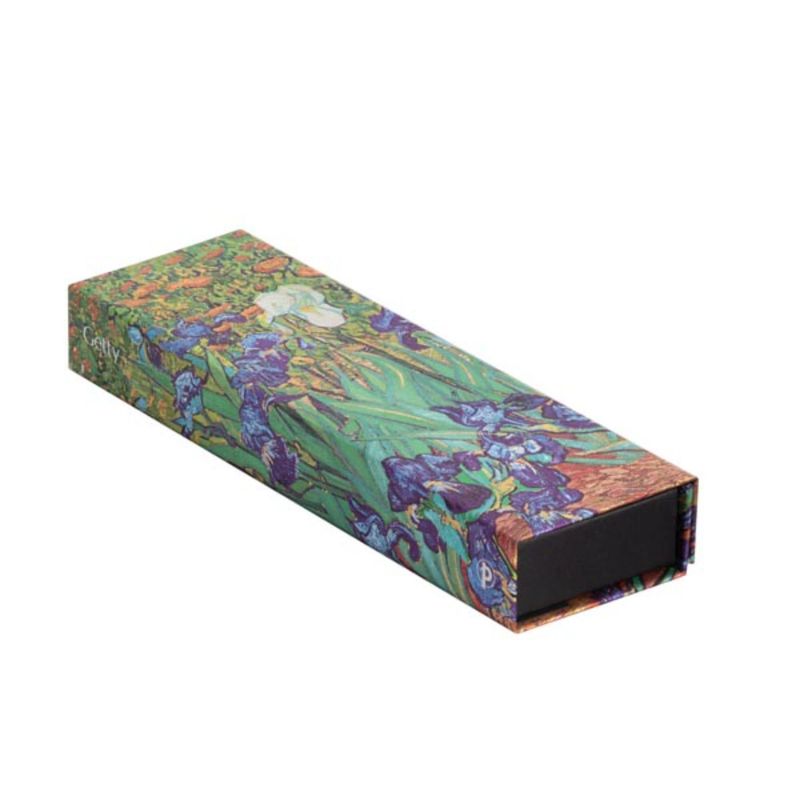 PAPER BLANKS - Caja Estuche Para Lapices Los Lirios de Van Gogh (Van Gogh´s Irises)