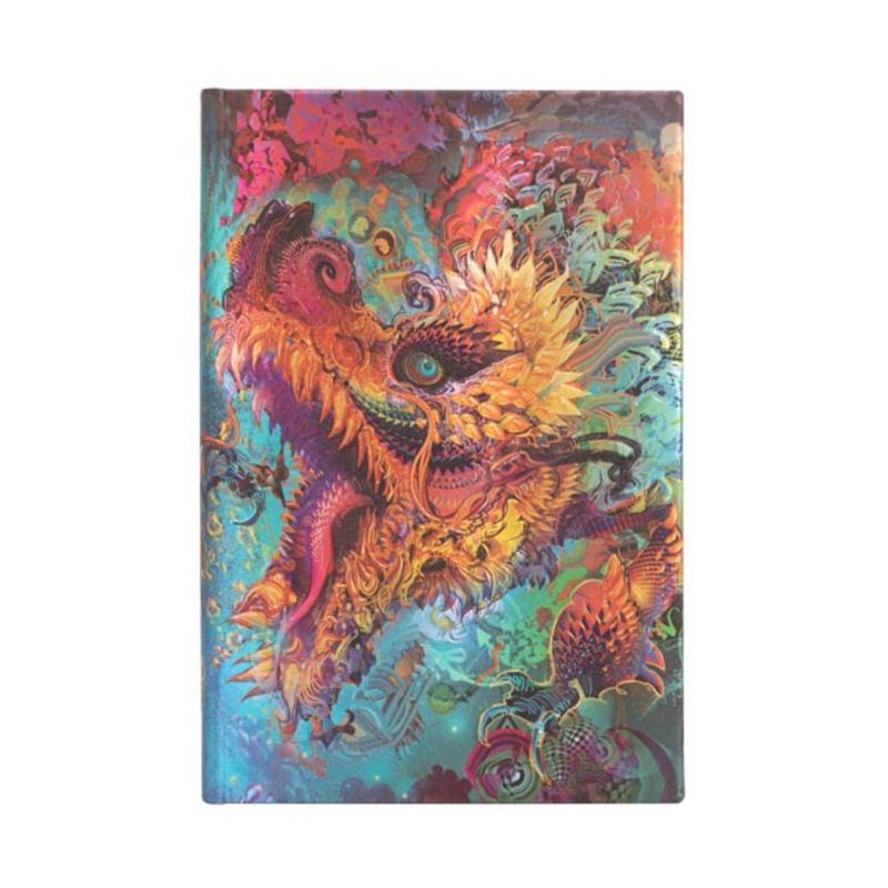 PAPER BLANKS - Libreta Android Jones, Humming Drago Mini T.Dura Con Lineas