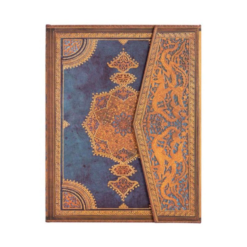 PAPER BLANKS - Libreta Safavid Indigo Ultra T.Dura Con Lineas