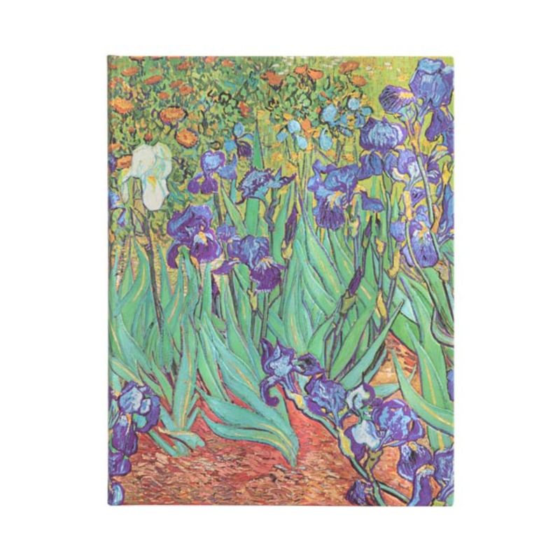 PAPER BLANKS - Libreta Van Gogh, Los Lirios Ultra T.Dura Con Lineas